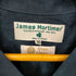 ジェームスモルティマー James Mortimer オープンカラー アイリッシュリネン シャツ メンズ UK:36