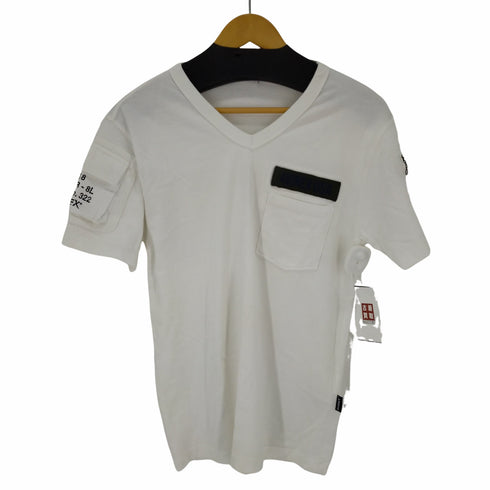 アヴィレックス AVIREX Vネック ファティーグ Tシャツ メンズ M