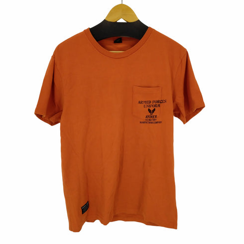 アヴィレックス AVIREX バックプリントワンポイントポケットTシャツ メンズ L