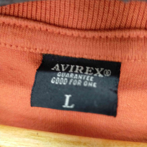 アヴィレックス AVIREX バックプリントワンポイントポケットTシャツ メンズ L