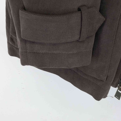 シーケーカルバンクライン ck Calvin Klein マルチポケット コヨーテファー中綿ジャケット メンズ 4L