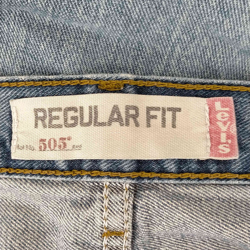 リーバイス Levis コロンビア製 505 ジーンズ メンズ W32L32