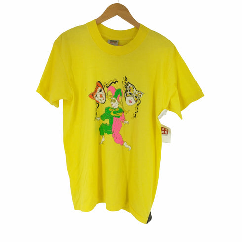 オニータ ONEITA 80~90s USA製 50/50 キャラクタープリントクルーネックTシャツ メンズ JPN:L