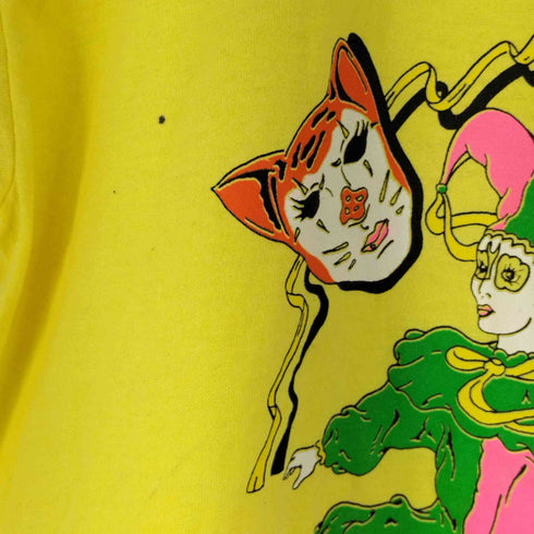 オニータ ONEITA 80~90s USA製 50/50 キャラクタープリントクルーネックTシャツ メンズ JPN:L