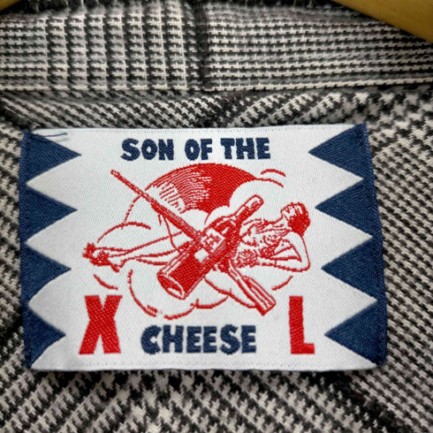 サノバチーズ SON OF THE CHEESE BIG CHECK SHIRT メンズ JPN:XL