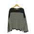 サバイ saby Milan Rib Boat Neck Border Knit ボーダーニットカットソー メンズ