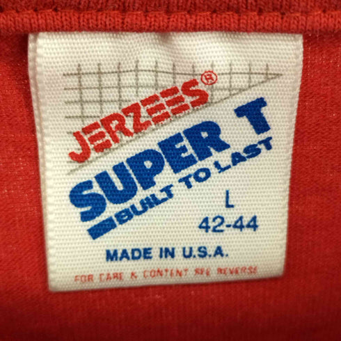 ジャージーズ JERZEES 90S MADE IN USA 発砲プリント S/S Tシャツ メンズ import:L