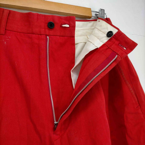 ヨウジヤマモトプールオム Yohji Yamamoto POUR HOMME 90S 2タックコットンワイドショートパンツ メンズ JPN:S
