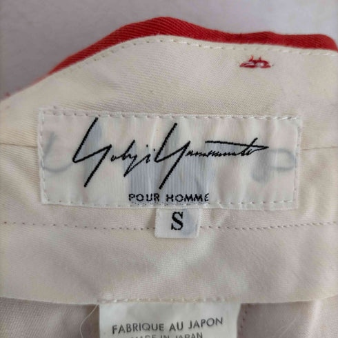 ヨウジヤマモトプールオム Yohji Yamamoto POUR HOMME 90S 2タックコットンワイドショートパンツ メンズ JPN:S