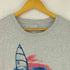 チャップス CHAPS BIG FIN BEACH プリントクルーネックTシャツ メンズ 2XLT