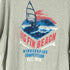 チャップス CHAPS BIG FIN BEACH プリントクルーネックTシャツ メンズ 2XLT