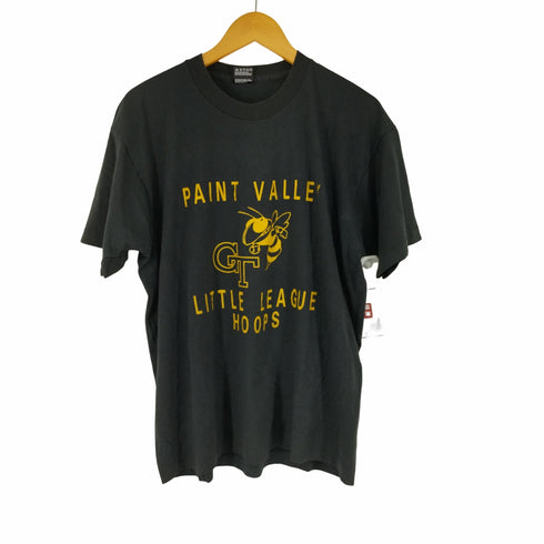 フルーツオブザルーム FRUIT OF THE LOOM 80-90S MADE IN USA ラバープリント S/S Tシャツ メンズ import:XL