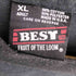 フルーツオブザルーム FRUIT OF THE LOOM 80-90S MADE IN USA ラバープリント S/S Tシャツ メンズ import:XL