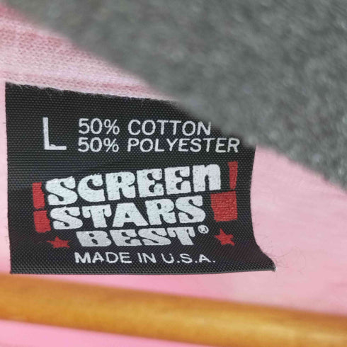 スクリーンスターズ SCREEN STARS 80~90s USA製 プリントクルーネックTシャツ メンズ JPN:L