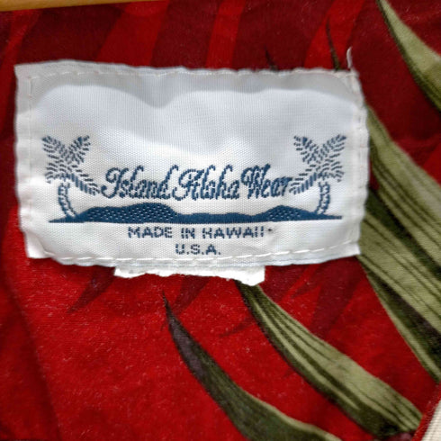 Island Aloha Wear MADE IN HAWAII USA アロハシャツ メンズ