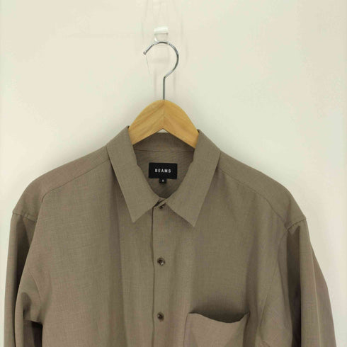 ビームス BEAMS 21SS Reflaxr ルーズ ミニレギュラー シャツ メンズ JPN:S