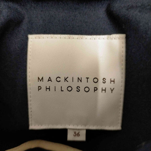 マッキントッシュフィロソフィー MACKINTOSH PHILOSOPHY 19ss ステンカラーコート レディース JPN:36