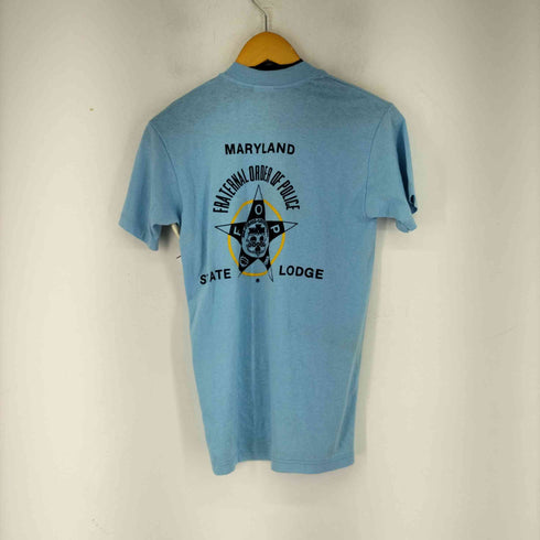 90s hardees プリントクルーネックTシャツ メンズ