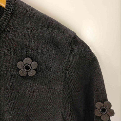 ヴァレンティノ Valentino フラワー ニットカーディガン レディース import:M