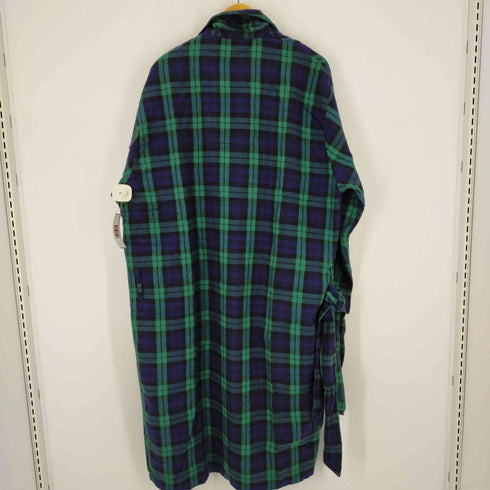 エルエルビーン L.L.Bean 90S チェックガウンコート メンズ JPN:L