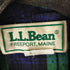 エルエルビーン L.L.Bean 90S チェックガウンコート メンズ JPN:L