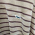 THE FOX SPORTSWEAR MULTI VELOUR BORDER T ボーダー Tシャツ ベロア メンズ L