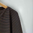 イッセイミヤケ ISSEY MIYAKE ボーダーニットワンピース ボートネック 変形 レディース JPN:2
