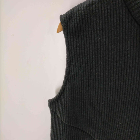 ミュラーオブヨシオクボ muller of yoshiokubo moy HORIZON FRINGE TOP リブ フリンジ レディース JPN:36