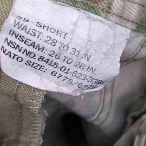 ユーエスアーミー US ARMY OCP Insect Shield Combat Trousers メンズ 28-SHORT