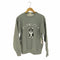 フランシスカ FLANSISCA 22AW ドッグプリント クルーネック スウェット メンズ JPN:M