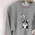フランシスカ FLANSISCA 22AW ドッグプリント クルーネック スウェット メンズ JPN:M
