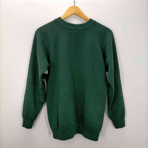 フルーツオブザルーム FRUIT OF THE LOOM USA製 無地 ラグランスリーブ スウェット レディース XL(18)