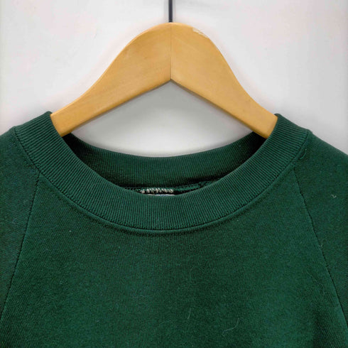 フルーツオブザルーム FRUIT OF THE LOOM USA製 無地 ラグランスリーブ スウェット レディース XL(18)