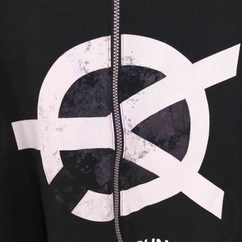 オーワイ OY WAVE LOGO ZIPPER T バックジップ クルーネックTシャツ メンズ