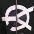 オーワイ OY WAVE LOGO ZIPPER T バックジップ クルーネックTシャツ メンズ