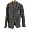 イサムカタヤマ バックラッシュ ISAMU KATAYAMA BACK LASH レザーパッチ チンスト 製品染め ウール混 カバーオール メンズ JPN:L