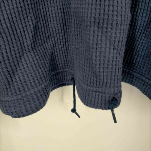 ビームス BEAMS オーバーサイズワッフルドロコードショートスリーブTシャツ メンズ JPN:L