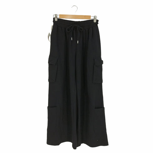 ザラ ZARA PLUSH JERSEY CARGO TROUSERS スウェットカーゴパンツ メンズ M