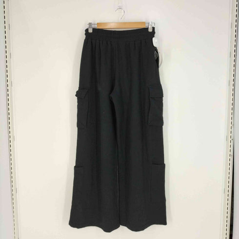 ザラ ZARA PLUSH JERSEY CARGO TROUSERS スウェットカーゴパンツ メンズ M