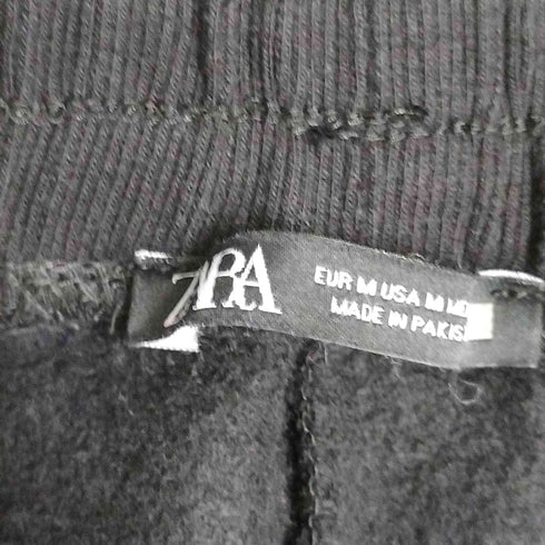 ザラ ZARA PLUSH JERSEY CARGO TROUSERS スウェットカーゴパンツ メンズ M
