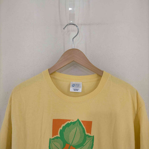 ポートアンドカンパニー PORT and COMPANY フロントプリントTシャツ LEAVES of HOPE メンズ import:L