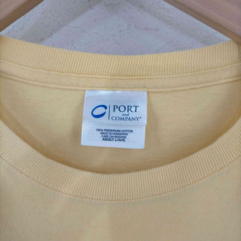 ポートアンドカンパニー PORT and COMPANY フロントプリントTシャツ LEAVES of HOPE メンズ import:L