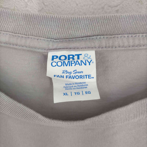 ポートアンドカンパニー PORT and COMPANY 両面プリントTシャツ Trillium メンズ import:XL