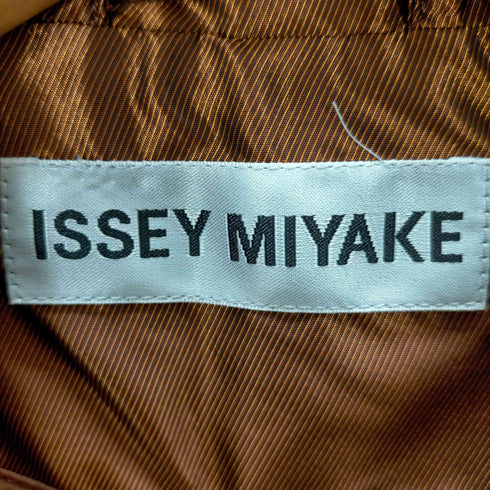 イッセイミヤケ ISSEY MIYAKE 14AW ドロストフードコート ロング 偏光 レディース JPN:2