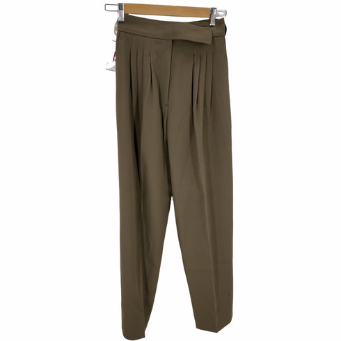 バーバリーロンドン BURBERRY LONDON タックテーパードスラックス レディース JPN:XS