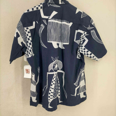ポールスミス Paul Smith 総柄 S/S シャツ メンズ import:L