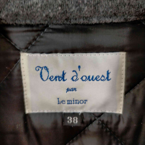 ルミノア Leminor ent douest キルティングコート レディース