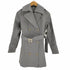 マッキントッシュスコットランド MACKINTOSH SCOTLAND トレンチコート ダブル ロング ベルト レディース DE:32
