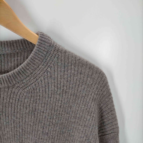 クレプスキュール crepuscule 畦編みニット Beige レディース JPN:1