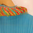 プリーツプリーズイッセイミヤケ PLEATS PLEASE ISSEY MIYAKE フリンジデザイン ハイネック マルチカラー プリーツ ノースリーブワンピース レディース JPN:3